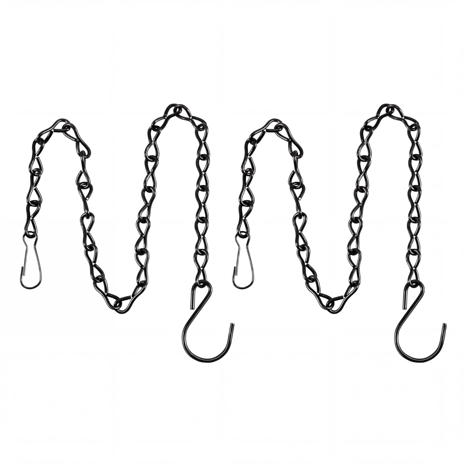 EBOOT 2 Pcs Hanging Chain for Bird Feeders, Planters, Lanterns and Ornaments (Bl