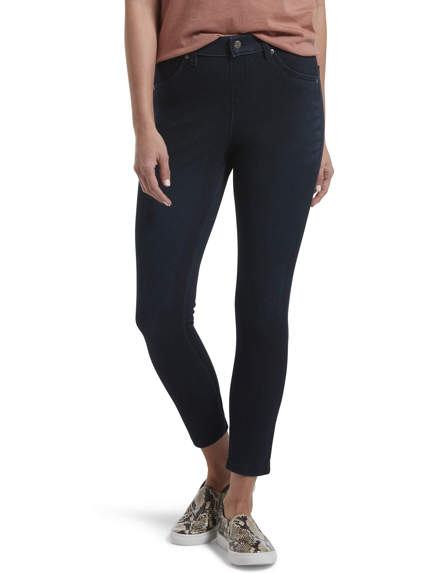 HUE Women's Ultra Soft Denim High Waist Skimmer Leggings Hosiery