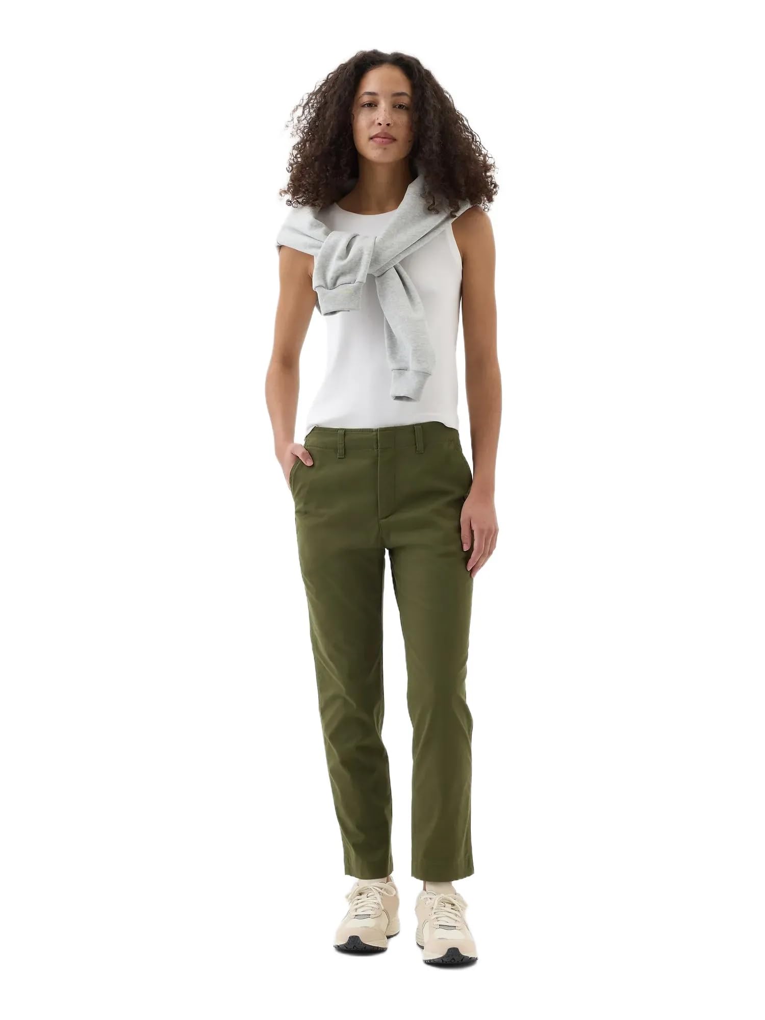 GAP Womens V-Downtown KhakiPants