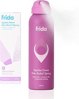 Frida Anesthetic Spray, Hospital Strength, Postpartum Essentials, 3.5oz | Benzocaine & Glycerin for Instant Relief and Healing, Dermatologist Tested, with Aloe & Witch Hazel