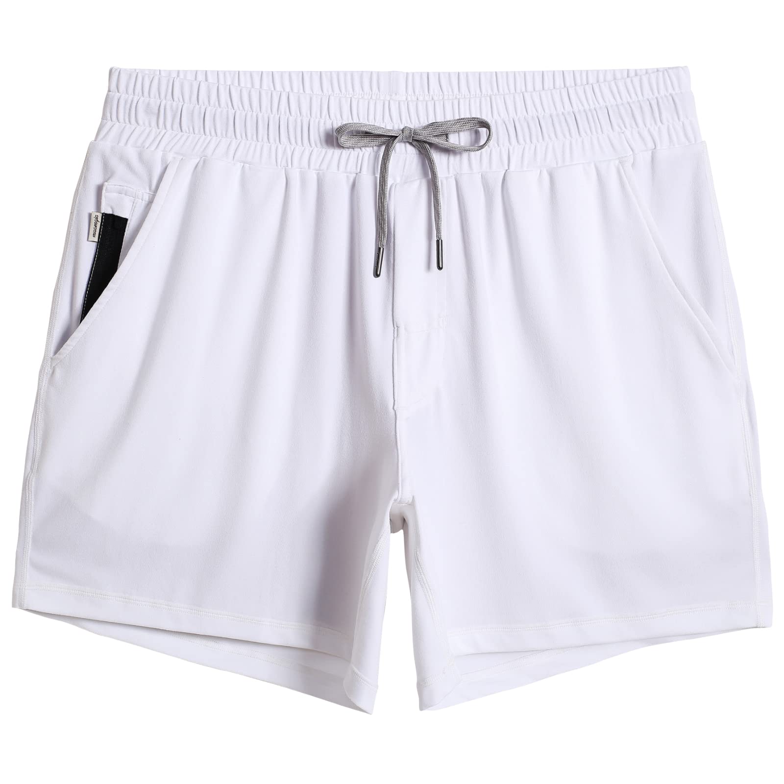 maamgic Mens Workout Shorts 5" Soft Stretch Running Gym Athletic Shorts