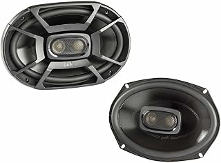 Polk Audio DB692 DB+ Series Coaxial Marine 6x9 Speaker for Car & Boat | 3 Way Audio, 30-22kHz Frequency Response, Polypropylene Woofer Cone & 1/2" Silk Dome Tweeter, Easy Installation