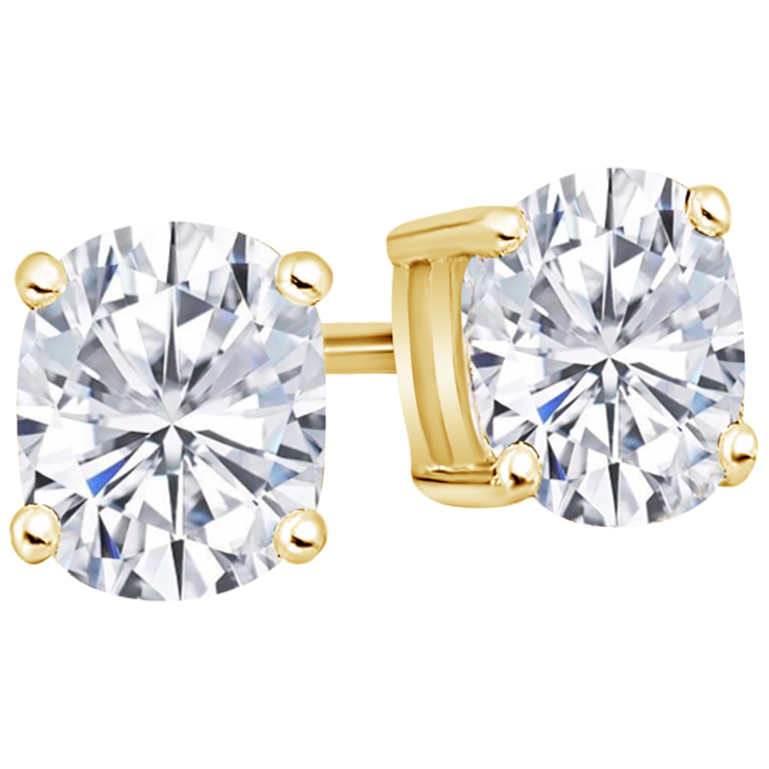 1-12 Carat Lab Grown Diamond Stud Earrings