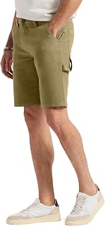 Buffalo David Bitton Mens Non Denim Relaxed Straight Dean Carpenter ShortsCasual Shorts