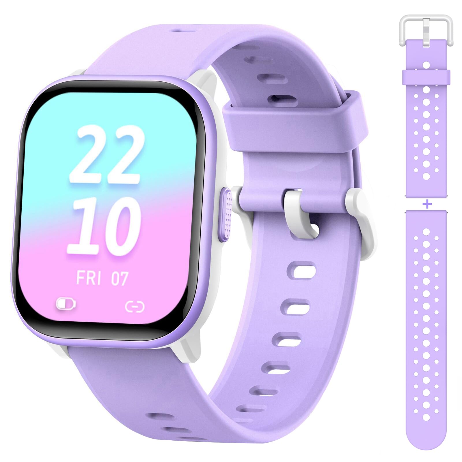 meoonley Kids Watch for Girls Boys with IP68 Waterproof, Girls Watch with 19 Spo
