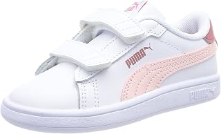 PUMA Smash 3.0 Kid's Leather Easy-Close Sneakers