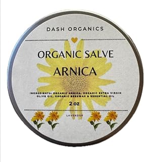 Organic Herbal Salve | 2oz | Lavender Scented | Arnica Salve (Arnica) | Natural and Pure Ingredients (Arnica)