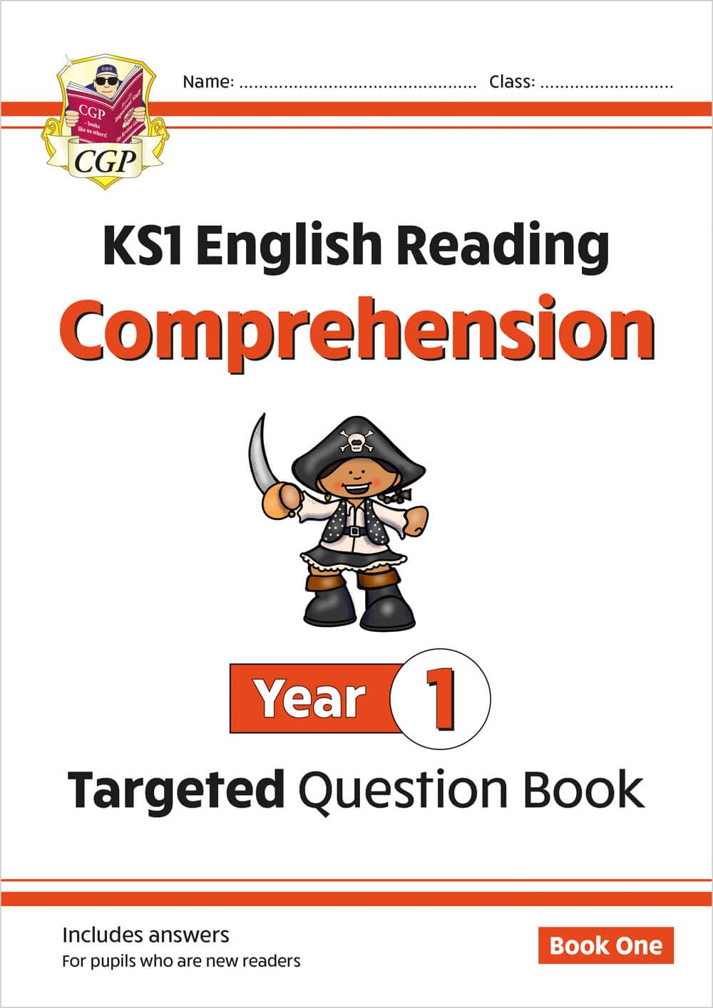 KS1 English Year 1 Reading Comprehension Targeted Question Book - Book 1 (with A