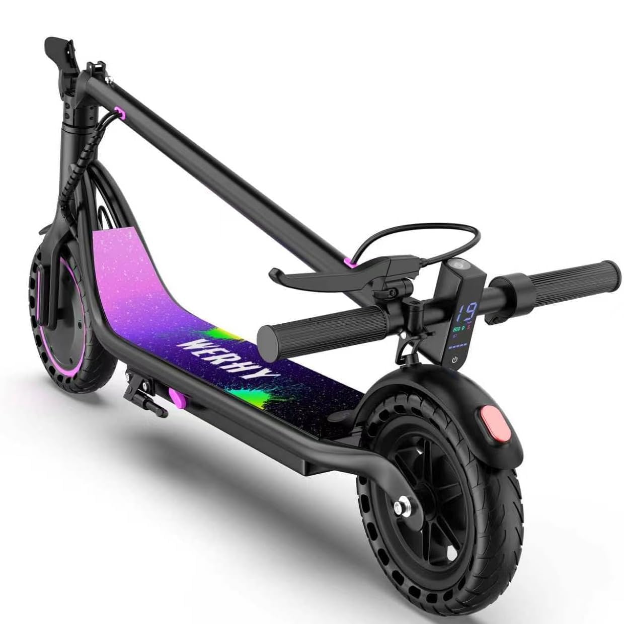 WERHY Electric Scooter for Adults, 350W Motor, 30/25KM Long Range