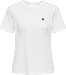 JDY Pisa S/S Print Top Jrs Noos Camiseta Mujer (Pack de 1)
