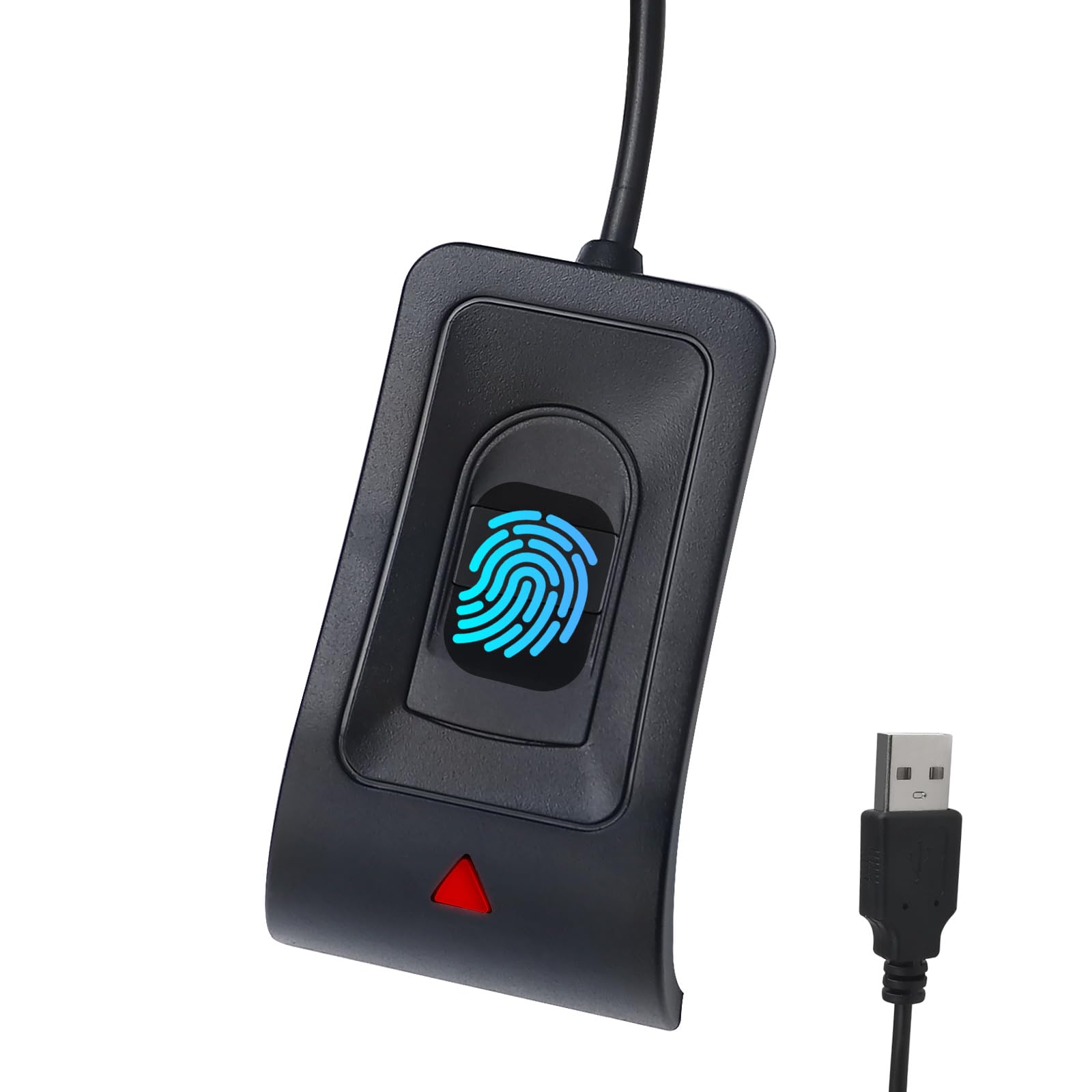 JIAN BOLAND USB Fingerprint Reader for Windows | Windows Hello & 10/11, Auto Dri