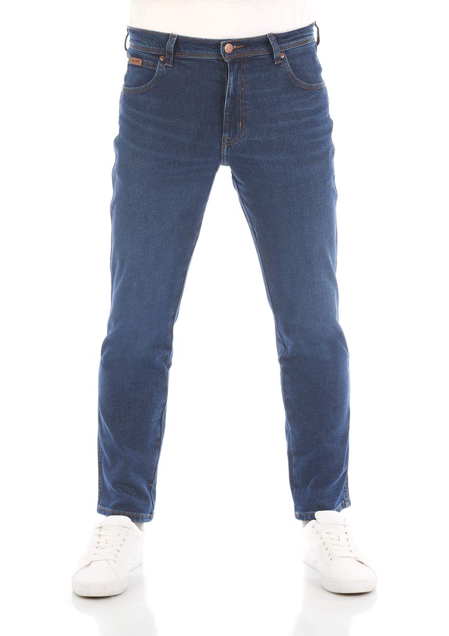Wrangler - Jeans Uomo - vestibilità Slim Authentic - Texas Slim - The Marverick