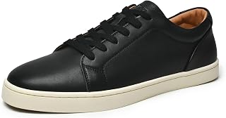 Go Tour Men's Casual Suede Leather Handmade Sneakers