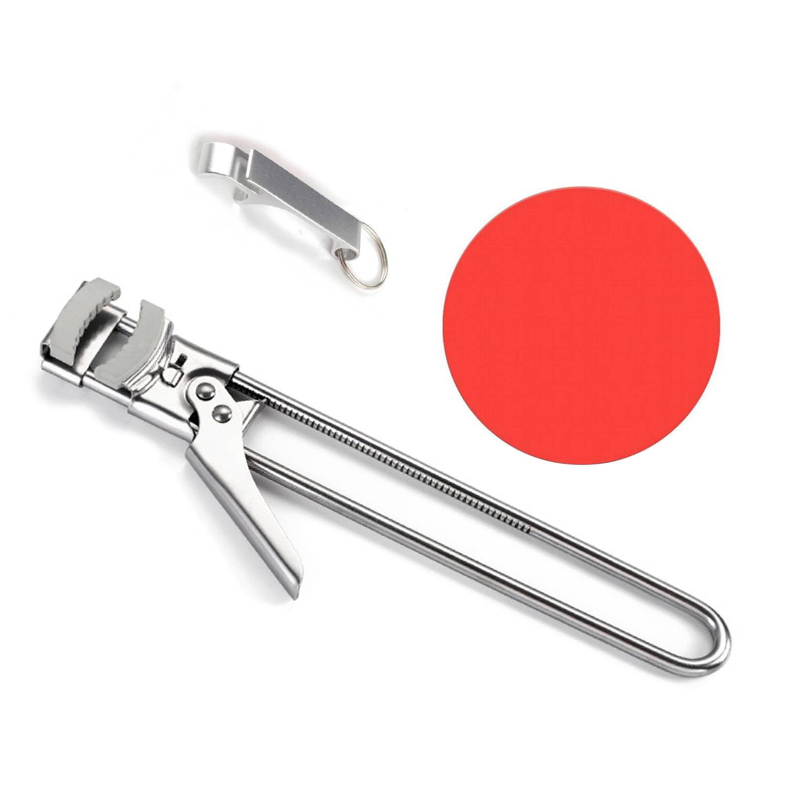 Jar Opener for Weak Hands & Seniors, Set with Gripper Pad & Bottle Keychain | St
