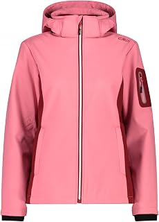 CMP Women's Softshell Jacket with Removable Hood