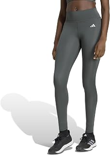 adidas Womens Optimé Essentials Stash Pocket Full-Length Leggings Casual - Black