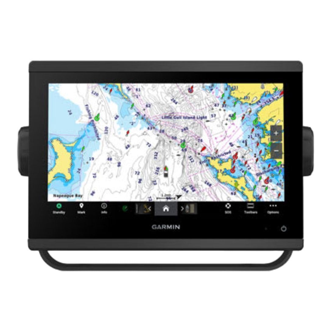 Garmin 010-02366-61 GPSMAP 943xsv SideVü | Mapping - 9", Navionics+, ClearVü, Tr