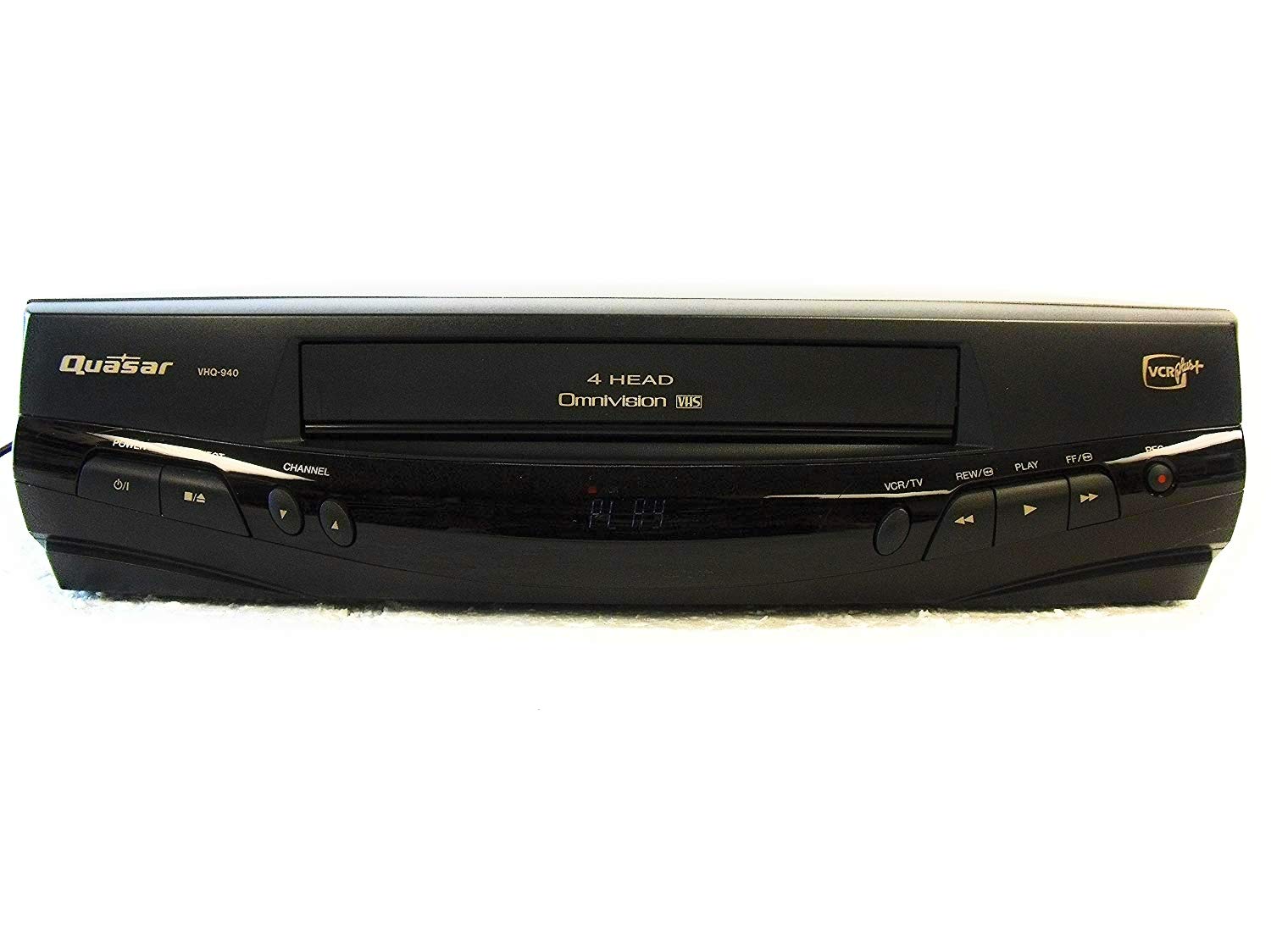 Quasar VHQ-940 Video Cassette Recorder Player VCR 4 Head Omnivision VHS