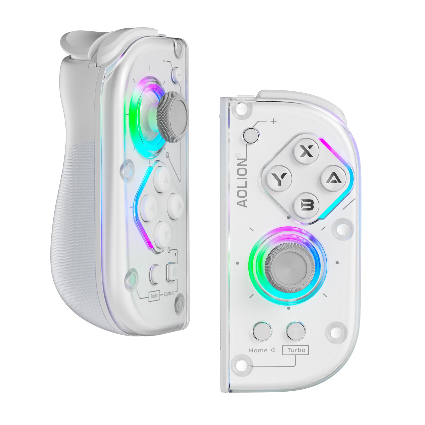 Aolion gaming J20 Wireless RGB Handheld Controller for Switch and OLED | Wireles