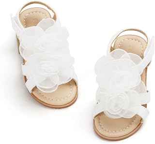 Felix & Flora Girls Sandals Summer Party Shoes Lightweight Open Toe Beach Holiday Shoes