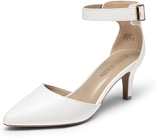DREAM PAIRS Women's Low Heel Low Toe Shoes