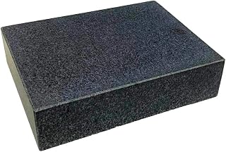 HHIP 4401-1597 6" X 8" X 2" Granite Surface Plate, Grade B, 0 Ledge