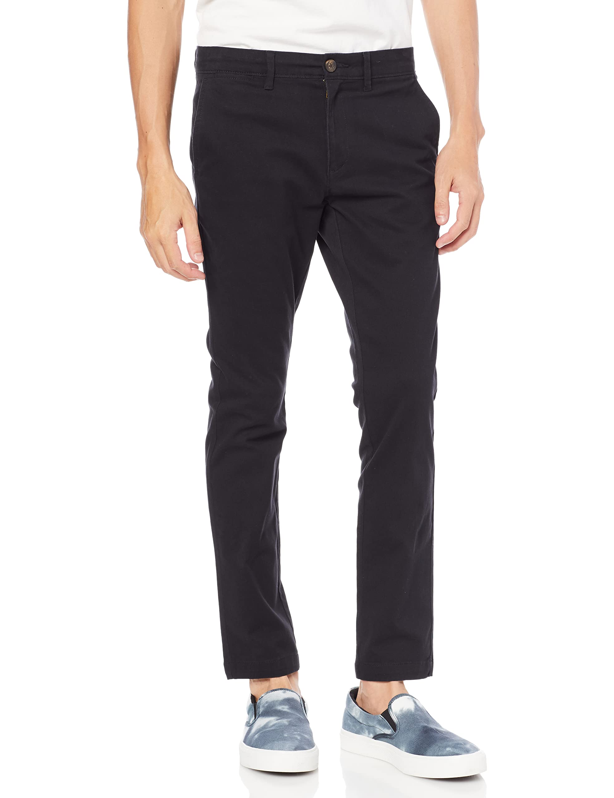 Amazon Essentials Men's Casual Stretch Chino Trousers with Classic Cut