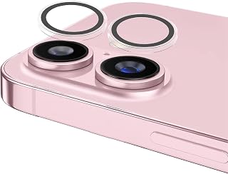 Camera Protection for iPhone 16/16 Plus Lens Protection Cover Shockproof Acrylic Edge Material High Hardness Lens Protective Film 2024 Fall Release iPhone 16/16 Plus Lens Cover Scratch