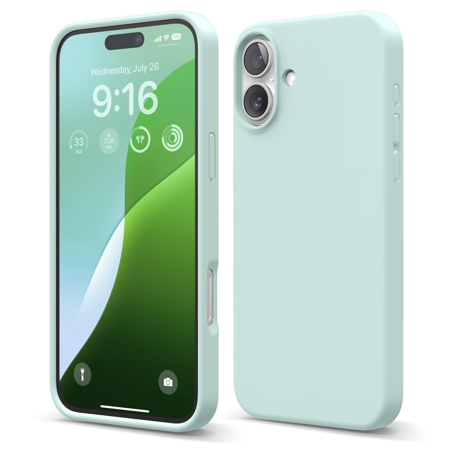 elago Cover Compatible with iPhone 16 Plus – Premium Liquid Silicone Case