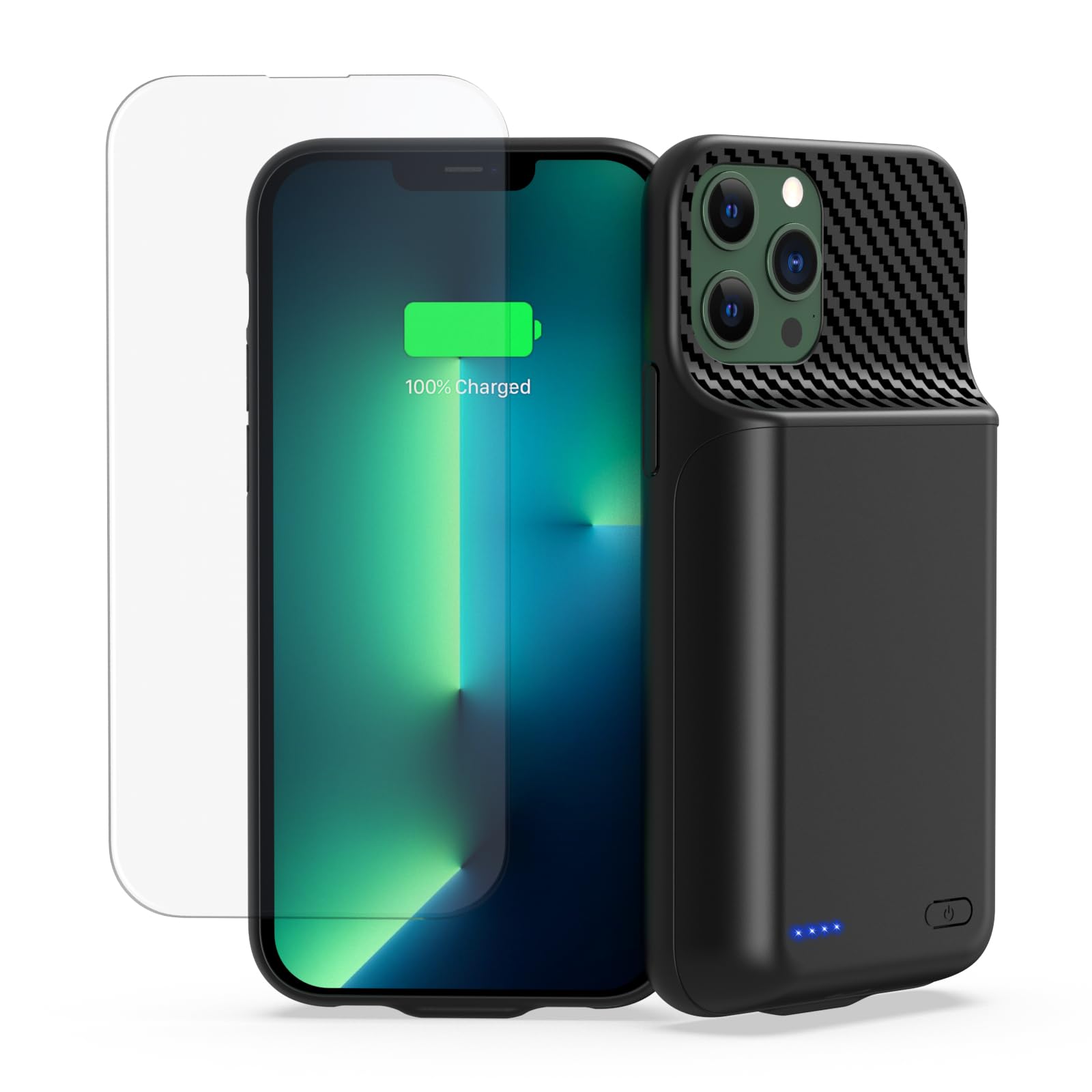 13800mAh High Capacity Battery Case for iPhone 14, 13, 13 Pro (6.1 inch) | 2026 