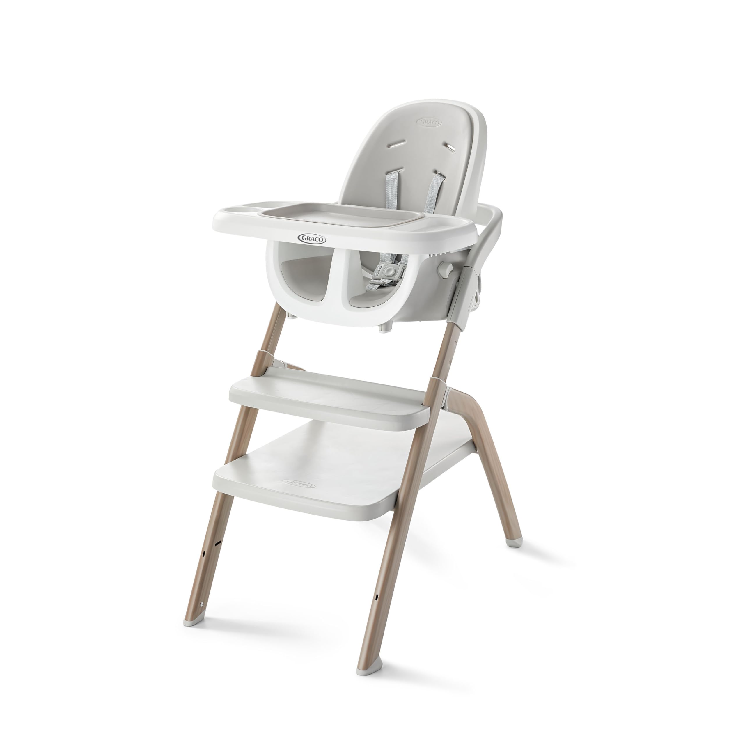 Graco EveryStep Slim 6-in-1 Convertible Highchair, Misty | 6 Modes of Use, Infan