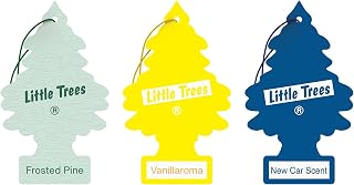 Little Trees Air Freshener, Traditional Fragrances, Pack of 3 (Packaging may vary)