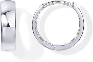 PAVOI 14K Gold Plated Sterling Silver Post Huggie Earrings – Small Gold Hoop Earrings for Women - Trendy Fashion Jewelry