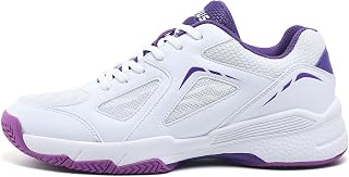 Pickleball Shoes for Women AMZ-P601 Non-Slip Shock Absorbing Anti-Twist Breathable Court Shoes