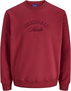 Jack & Jones Jorbleecker Branding Men's BF Jorbleecker Branding Sweatshirt Crew BF (Pack of 1)