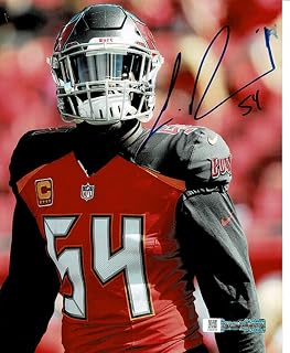 Lavonte David Tampa Bay Buccaneers Autographed 8x10 photo