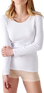 Damart Women's Long-Sleeved T-Shirt Fine Cote