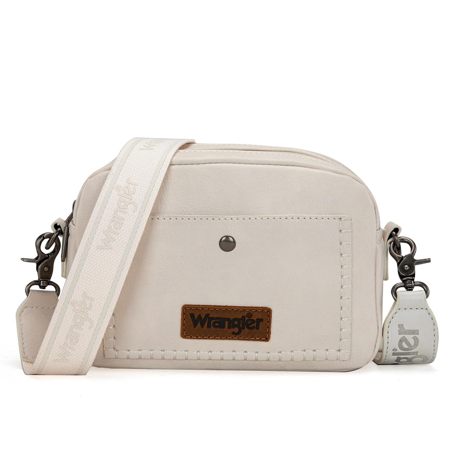 Wrangler Crossbody Purses for Women Trendy Camera Bag with Wide Strap