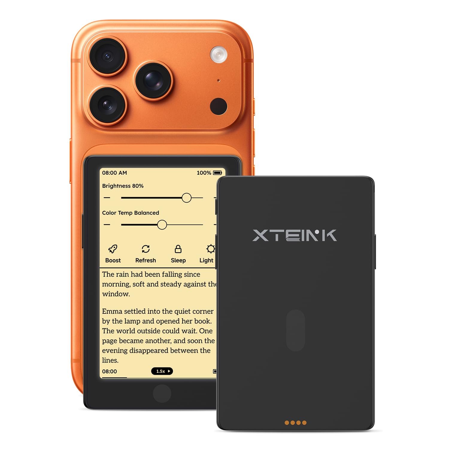 XTEINK X4 Pro 4.3" ebook Reader with Front Light & Touchscreen, Space Black | 4.