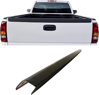 olltoz Rear Tailgate Molding Cap Spoiler Replacement Compatible with Chevrolet Silverado GMC Sierra 1500 1999-2007 Tail Gate Protector Replaces 15932261 15096922 15761494 15046604 GM1909102