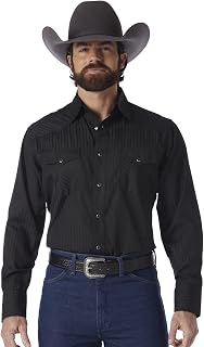 Wrangler Sport Western Men's Long-Sleeved Shirt with Two Pockets