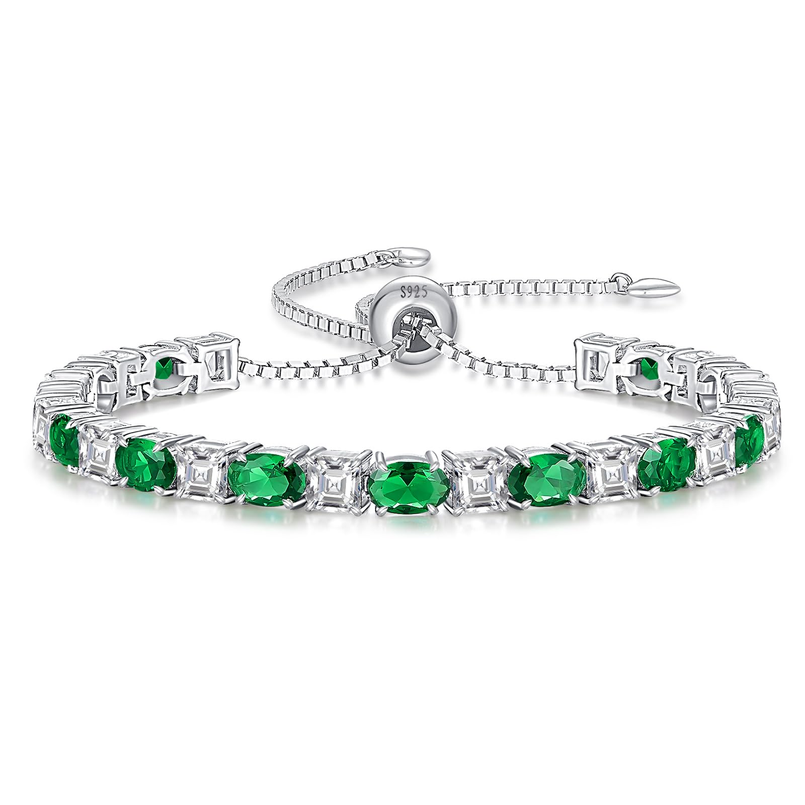 Birthstone Tennis Bracelets for Women