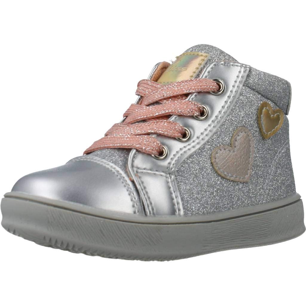 Chicco, Girls' Sneakers with Side Closure and Laces, Comfortable Sports Shoes, F