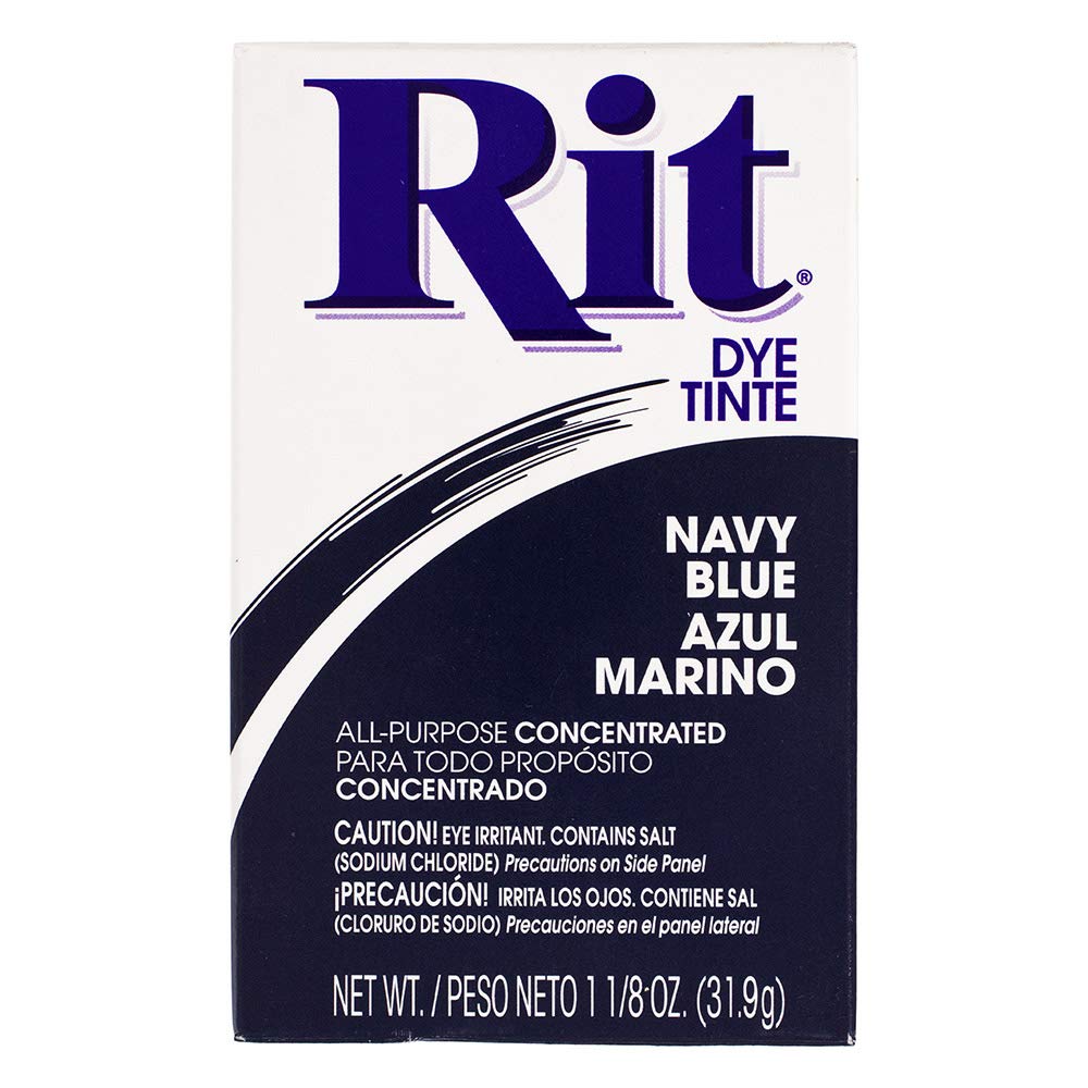 All Purpose Concentrated Rit Dye Powder Single Pack for Clothing, Décor, and Cra