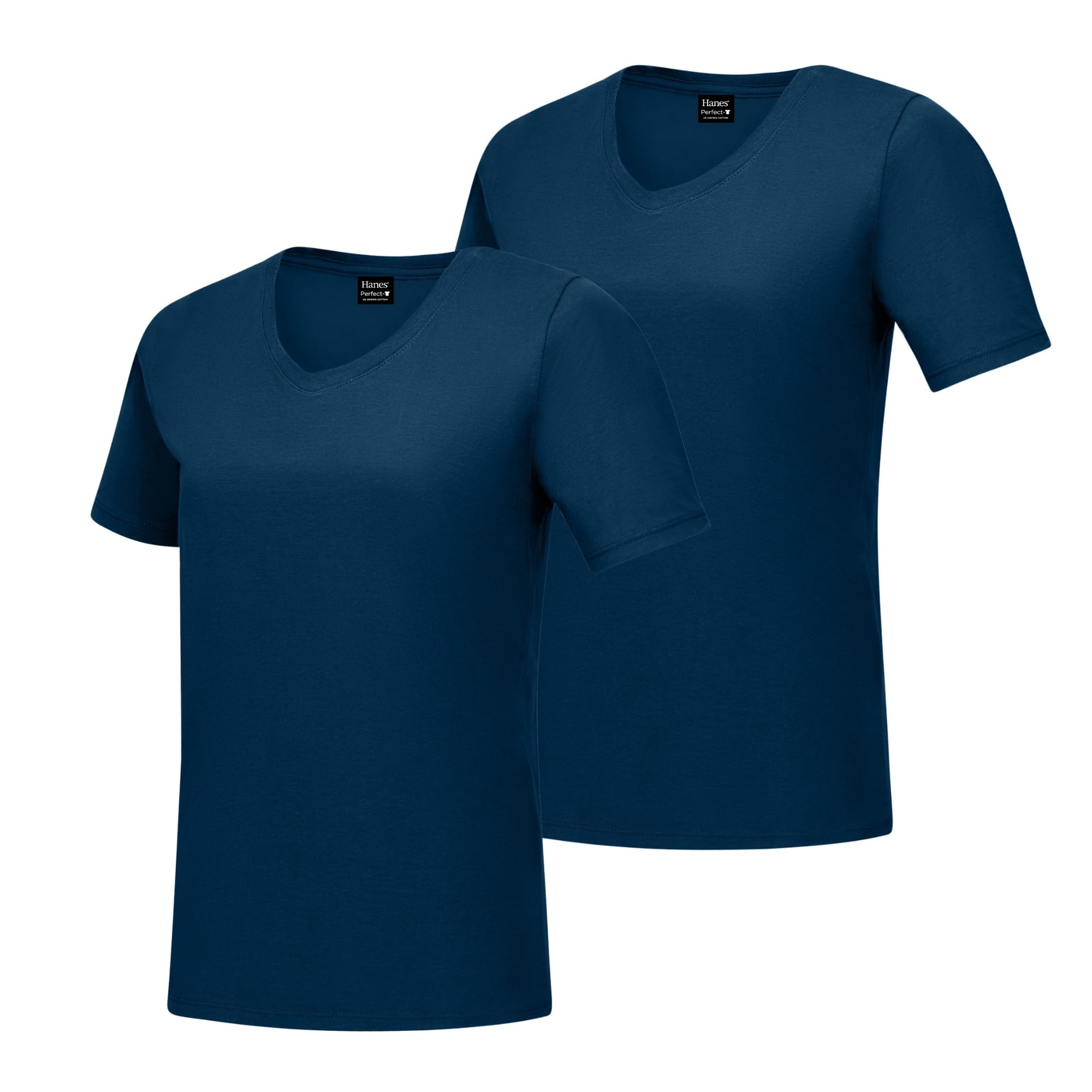 Hanes Women's Lightweight Nano T-Shirt (Pack of 2)