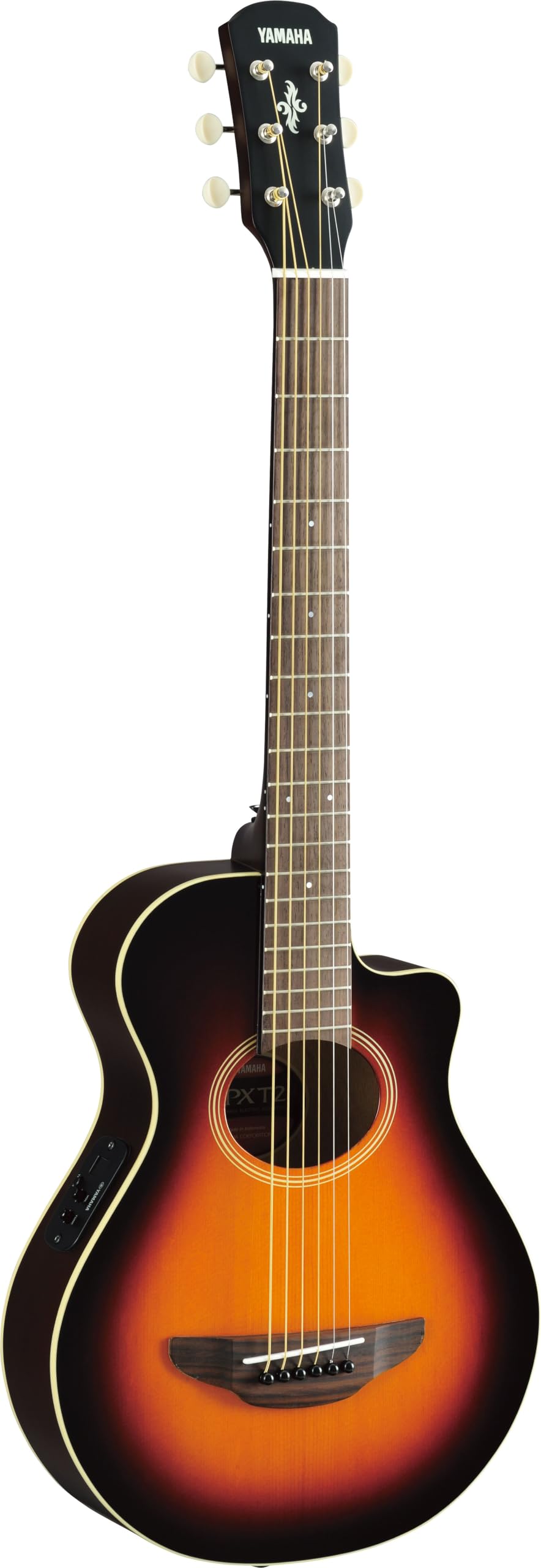 Yamaha APXT2 3/4-Size Acoustic-Electric Guitar with Gig Bag - Old Violin Sunburs