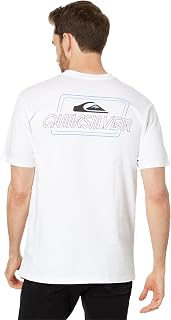 Quiksilver Maglietta A Maniche Corte Line By Line Uomo T-Shirt Uomo