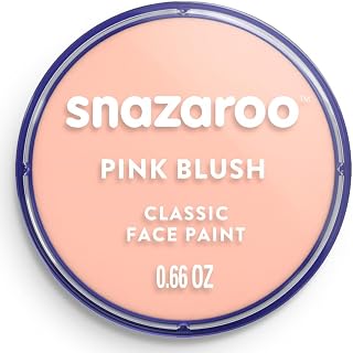 Snazaroo Classic Face and Body Paint, Pink Colour, Water Based, Easily Washable, SFX Makeup
