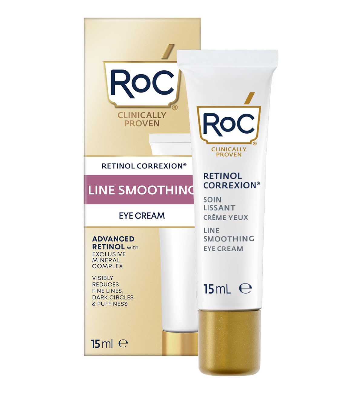 RoC Retinol Correxion Line Smoothing Eye Cream, 15 ml