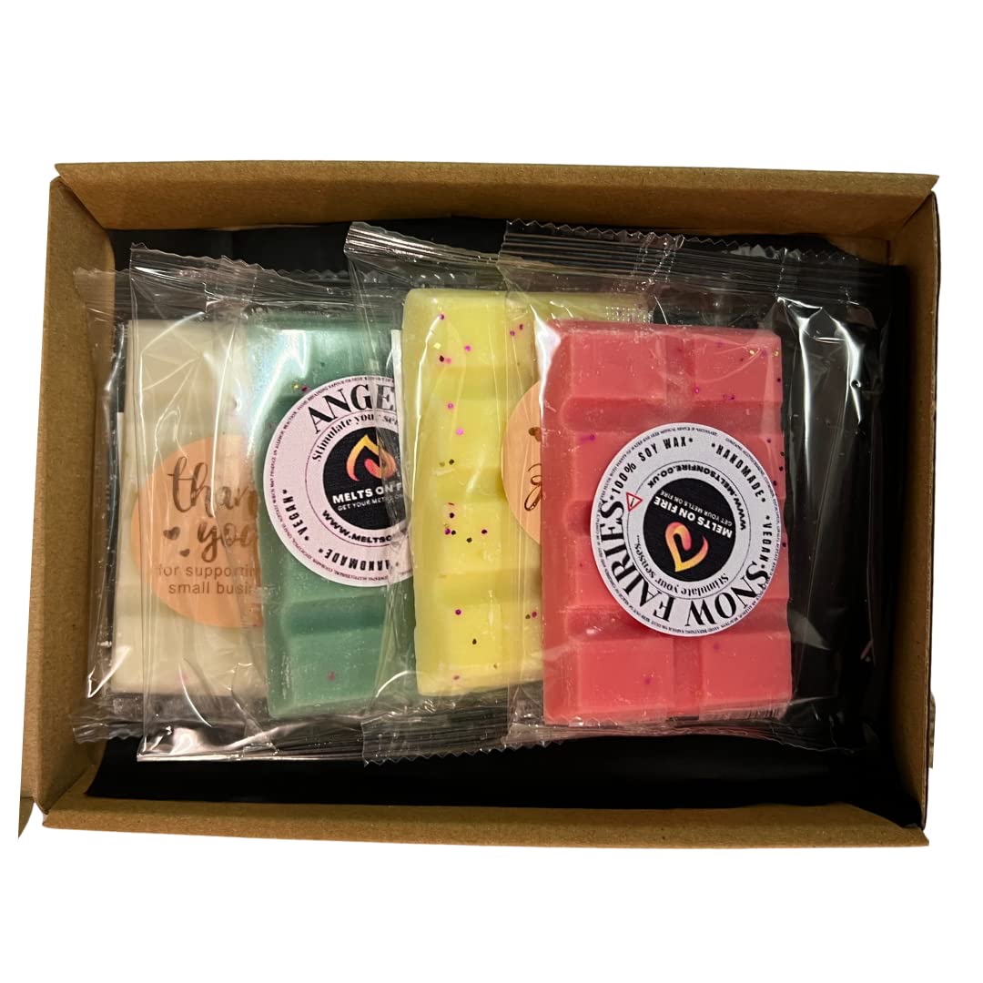 Wax Melts 4 Bars | Build Your Own Box (Choose 4 Scents) Wax Melts Handmade Highl